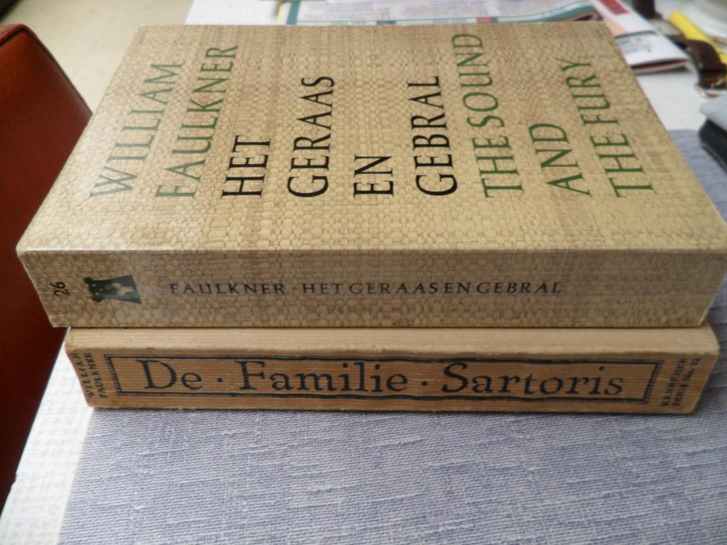 keuze uit 3 boeken  william faulkner, Verzenden