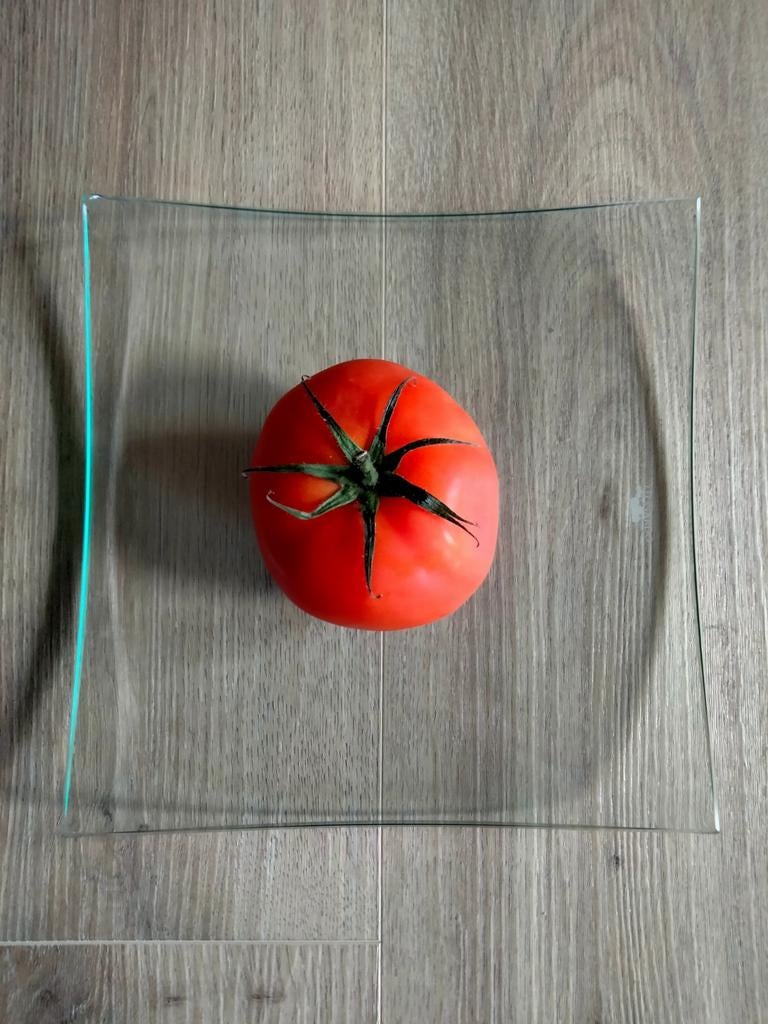 Bord Leonardo glas, Huis en Inrichting, Keuken | Servies, Ophalen of Verzenden, Gebruikt, Glas