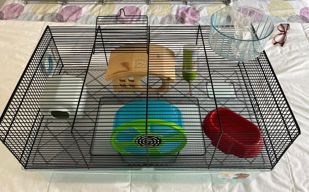 Hamster kooi., Dieren en Toebehoren, Ophalen of Verzenden, Kooi, Hamster