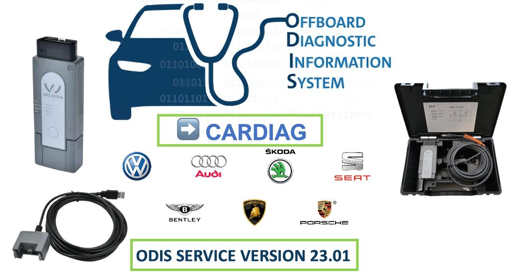 Boitier de diagnostic VAS 6154A ODIS 2025, Enlèvement ou Envoi, Neuf