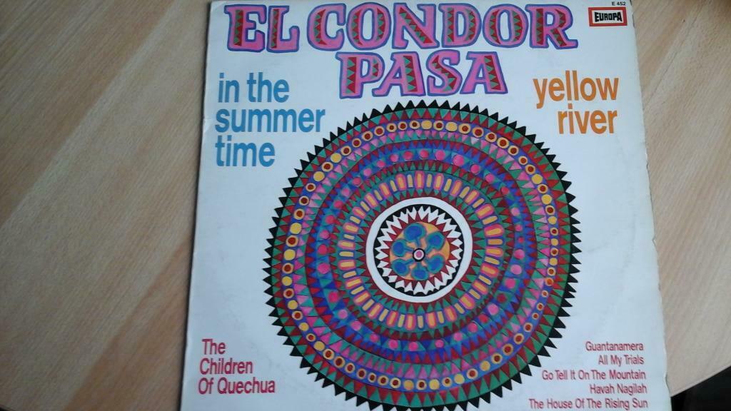 vinyl 33T/30cm "flûtes indiennes el condor pasa" compilation, Enlèvement ou Envoi, 12 pouces, Latino-américaine