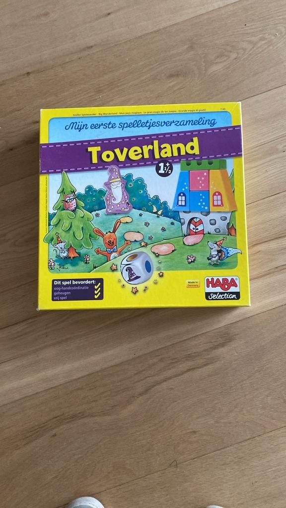 HABA mijn eerste spelletjesverzameling TOVERLAND, Kinderen en Baby's, Speelgoed | Educatief en Creatief, Ophalen, Zo goed als nieuw