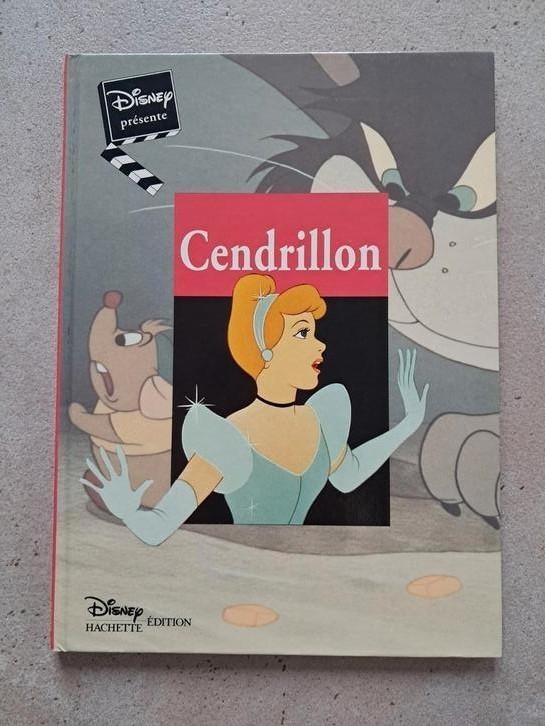 Disney „Assepoester” geïllustreerd boek, Ophalen of Verzenden, Assepoester of Belle, Gebruikt