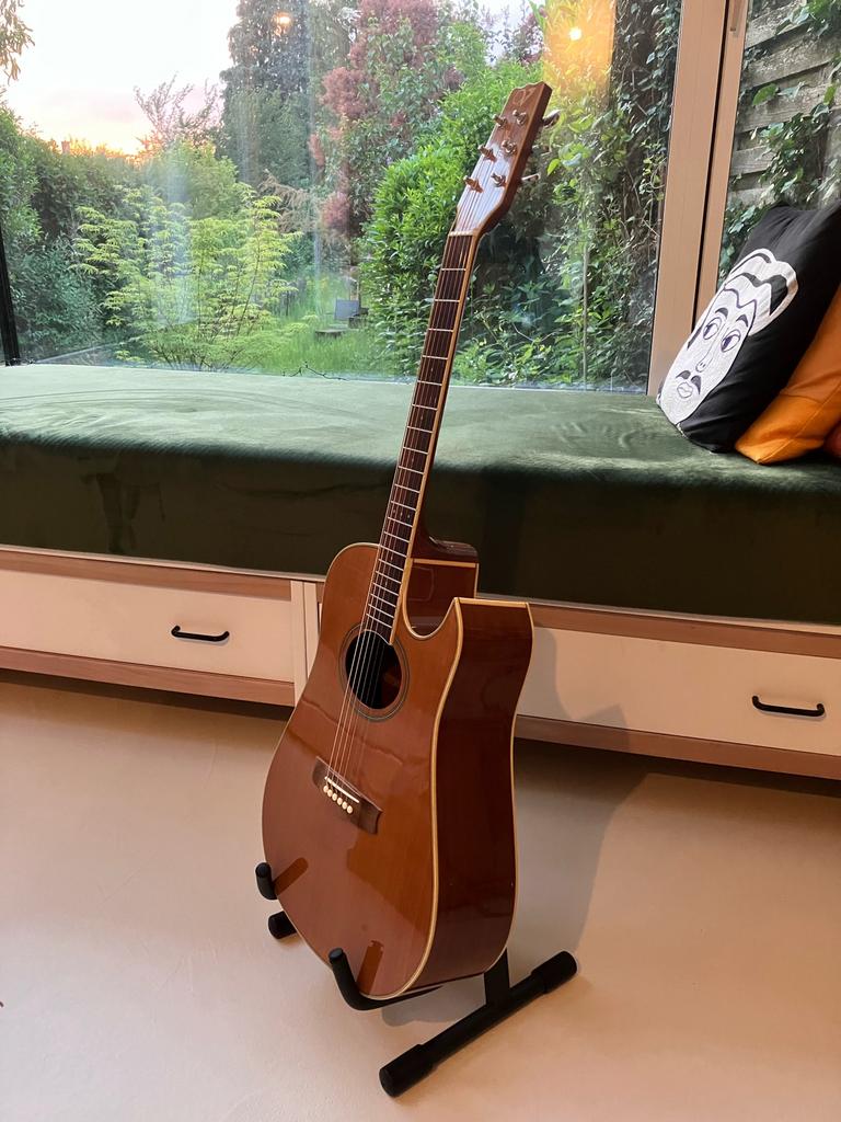 Guitare folk Vantage VS-35CE, Musique & Instruments, Enlèvement, Utilisé
