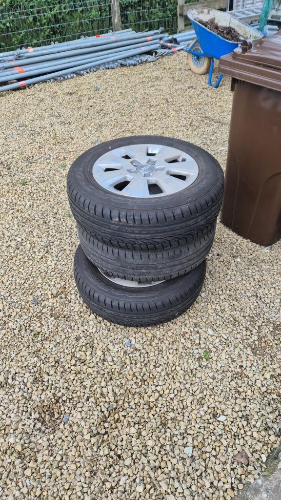 4 banden + velg. 17 inch., Enlèvement, 17 pouces, Pneu(s)
