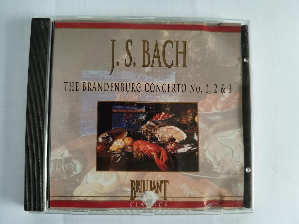 J.S. Bach - The Brandenburg Concerto nr 1, 2 en 3, Cd's en Dvd's, Cd's | Klassiek, Ophalen of Verzenden, Zo goed als nieuw, Orkest of Ballet