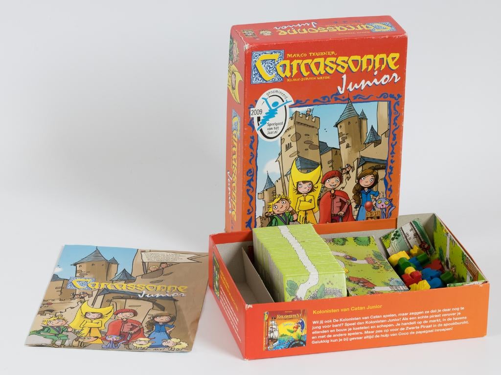 999 - Carcassonne Junior, Hobby en Vrije tijd, Ophalen of Verzenden, Gebruikt, 999 Games