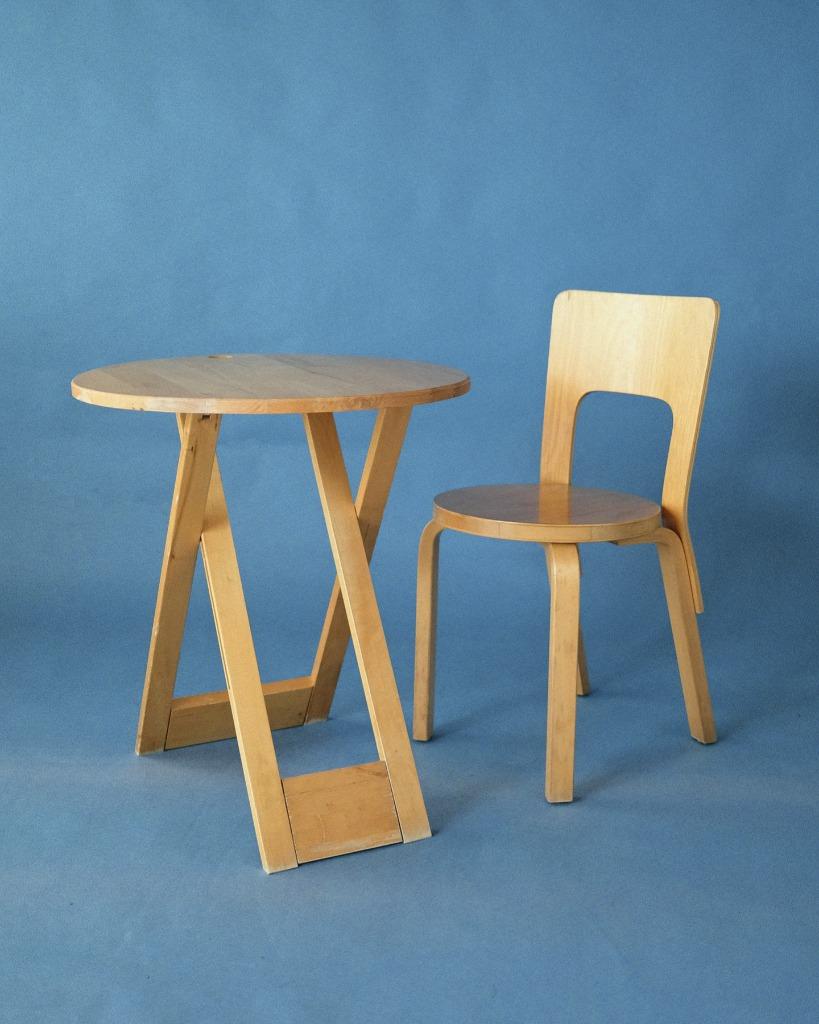 Suzy Folding Table, Adrian Reed, Princes Design Works, Huis en Inrichting, Tafels | Eettafels, Gebruikt, 50 tot 100 cm, 100 tot 150 cm