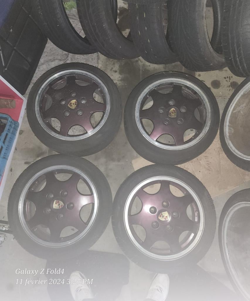 Jante Porche c2, Enlèvement, 16 pouces, Pneu(s)