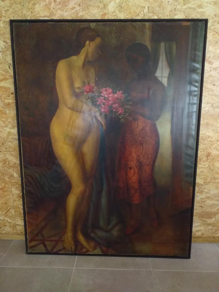 Heel groot schilderij, Enlèvement