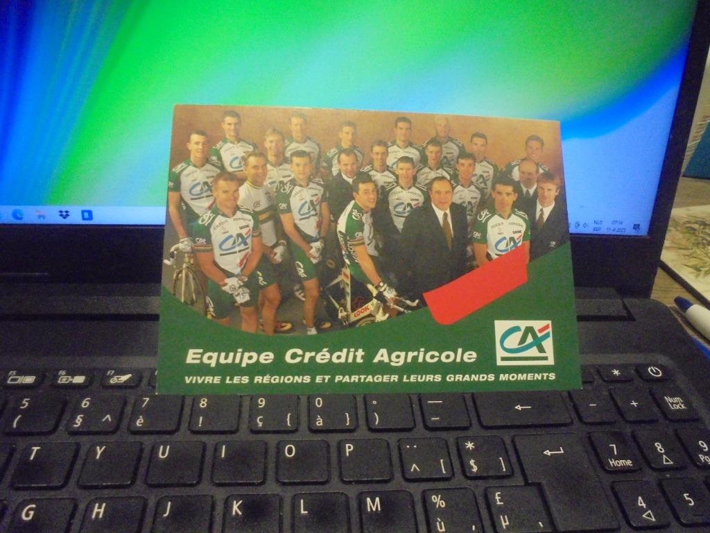 Equipe Crédit Agricole, Collections, Enlèvement ou Envoi, Comme neuf, Gravure
