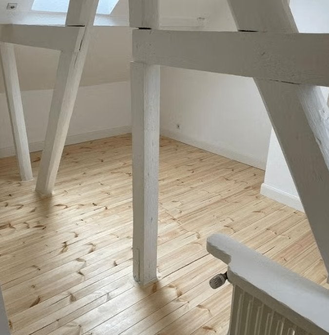 PARQUET EN PIN, 140 MM DE LARGE, 420 CM DE LONG ! XXL, Enlèvement, Intérieur