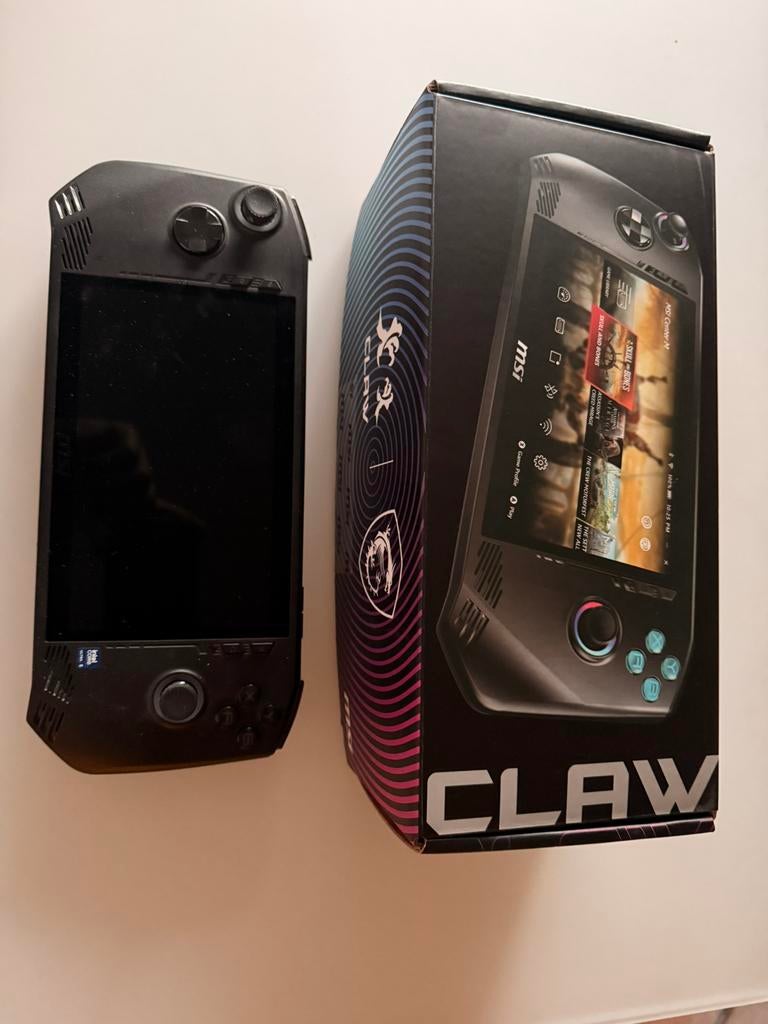 MSI claw a1, Games en Spelcomputers, Ophalen, MSI, Zo goed als nieuw