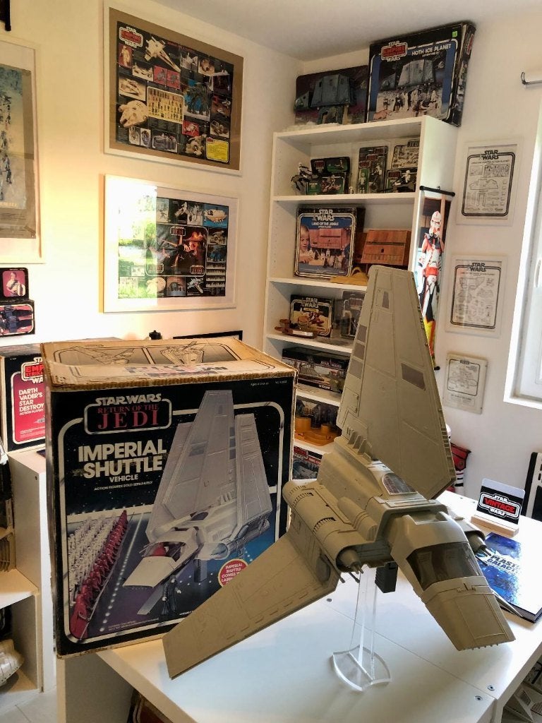 Star wars vintage imperial shuttle, Collections, Envoi, Utilisé