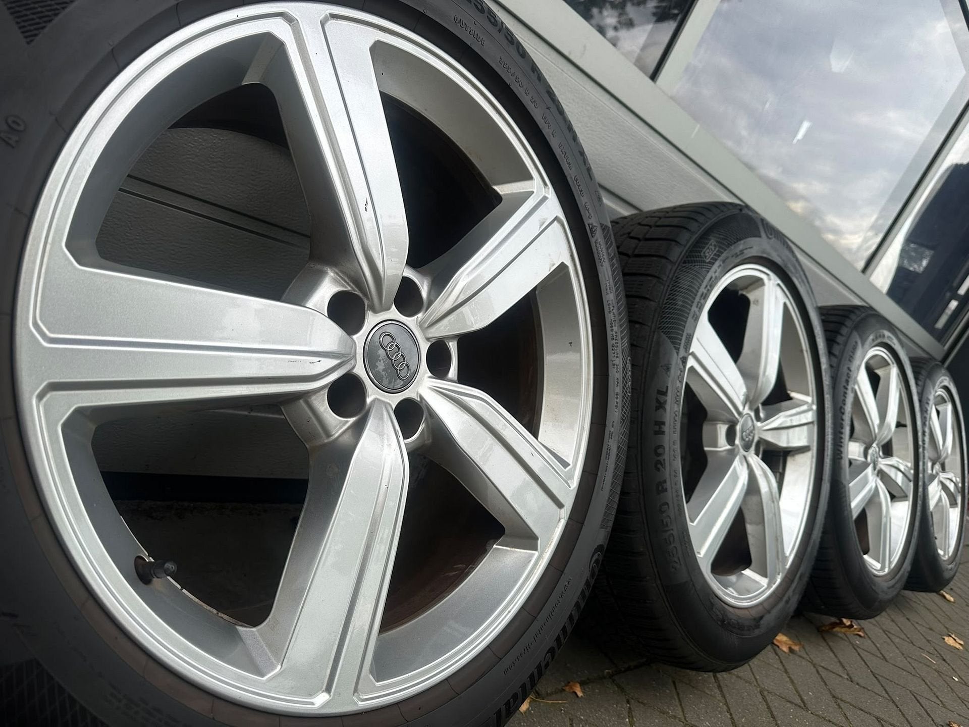 20 ” s-line Audi Q4 D5 Sportback Q5 SQ5 velgen winterbanden, Gebruikt, 255 mm, -, -