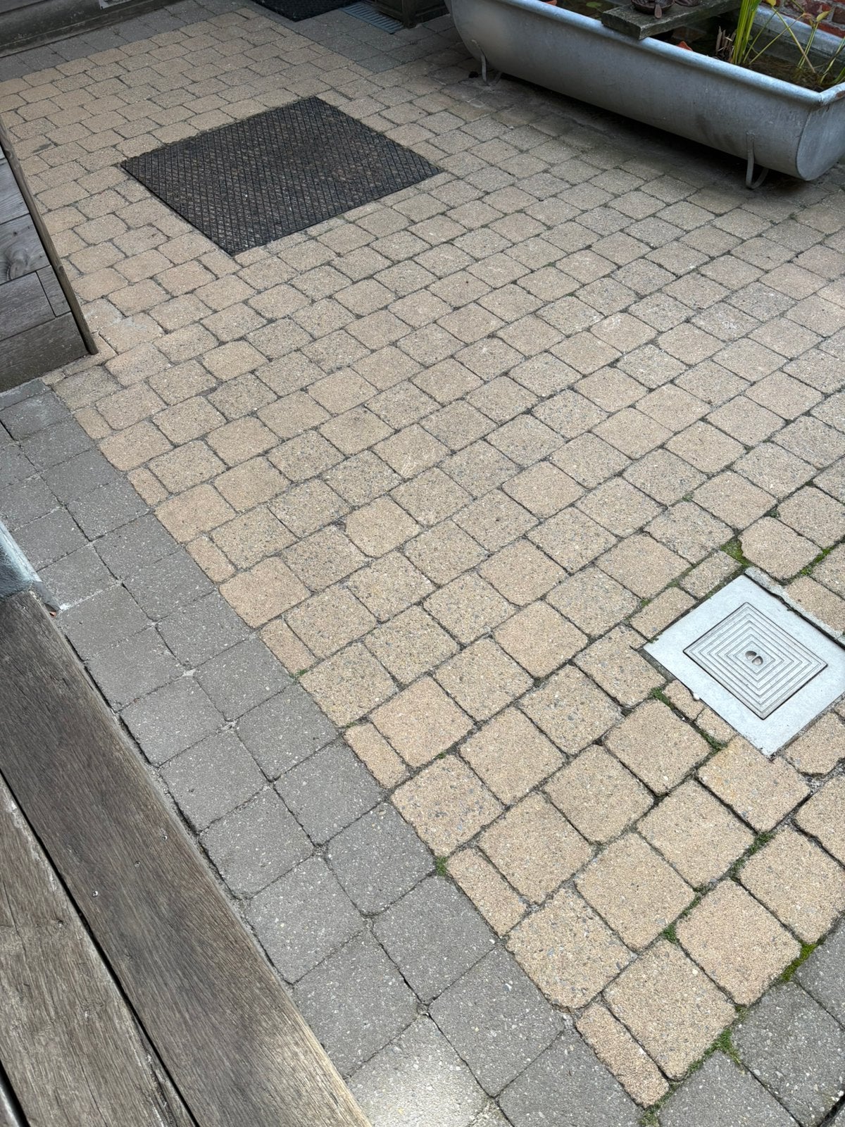 Beton klinkers, Enlèvement, Utilisé, Béton, Briques