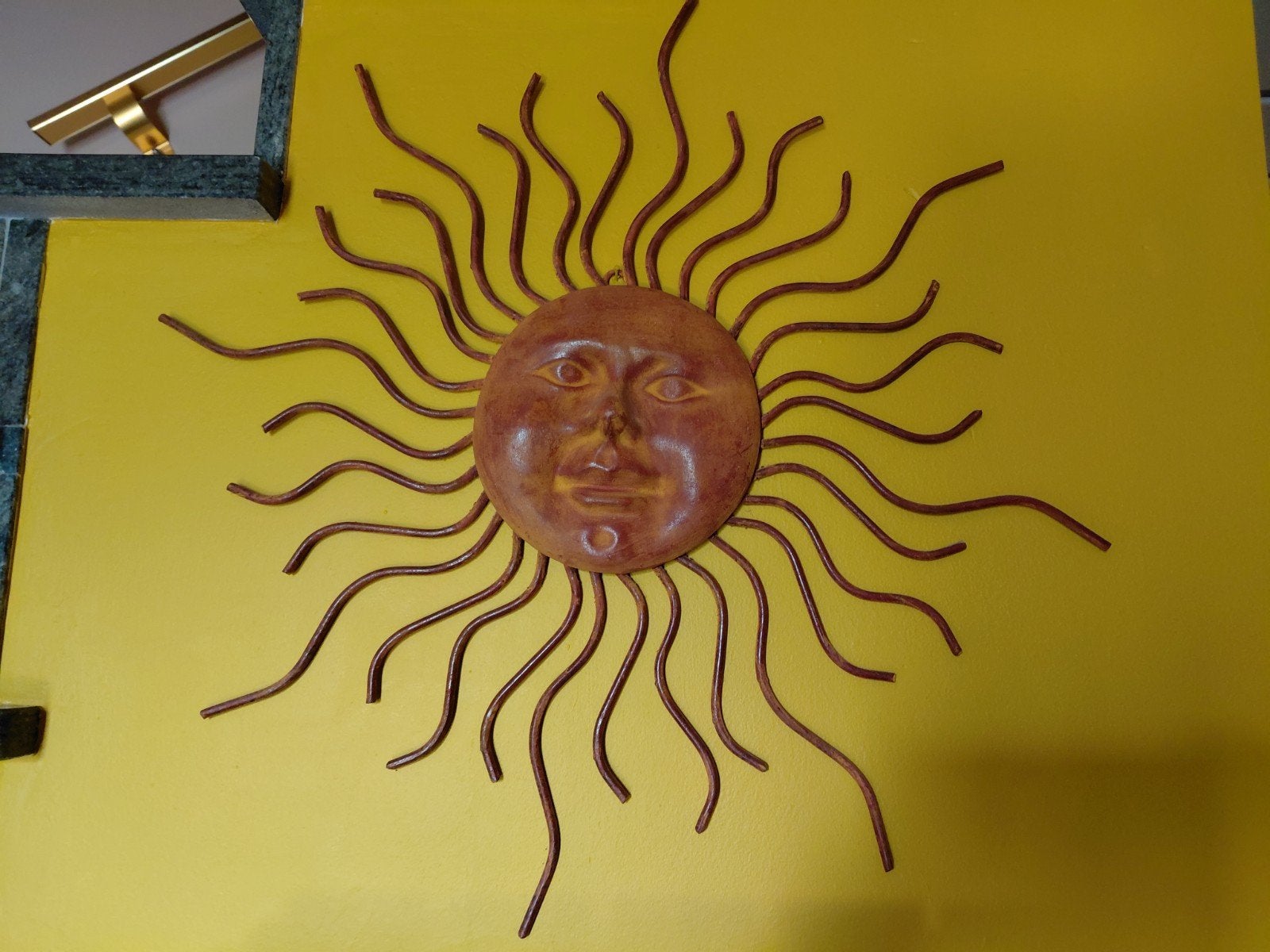 DÉCORATION MURALE SOLEIL/LUNE, Enlèvement