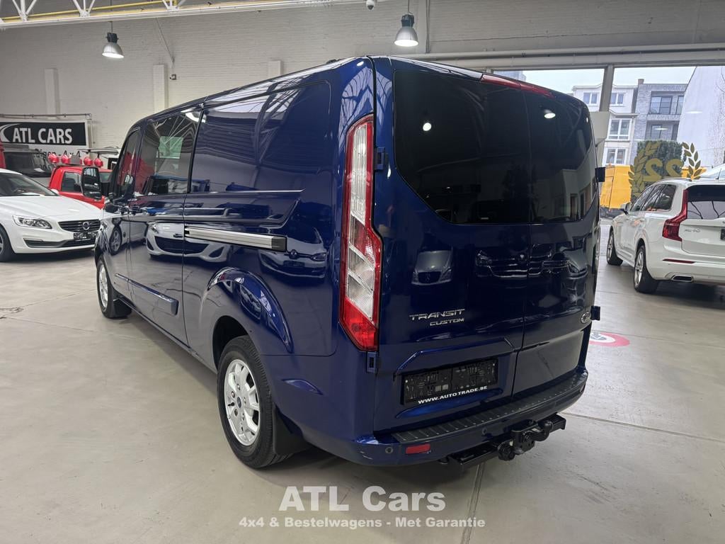 Ford Transit Custom 2.2D | 6 Zitplaatsen | Lichte Vracht | 1, Auto's, Voorwielaandrijving, Euro 5, Stof, Gebruikt