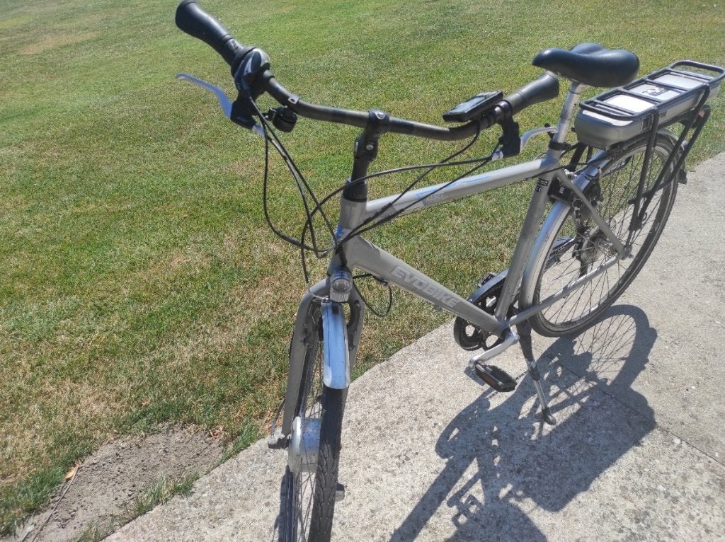 elektrische herenfiets, Enlèvement