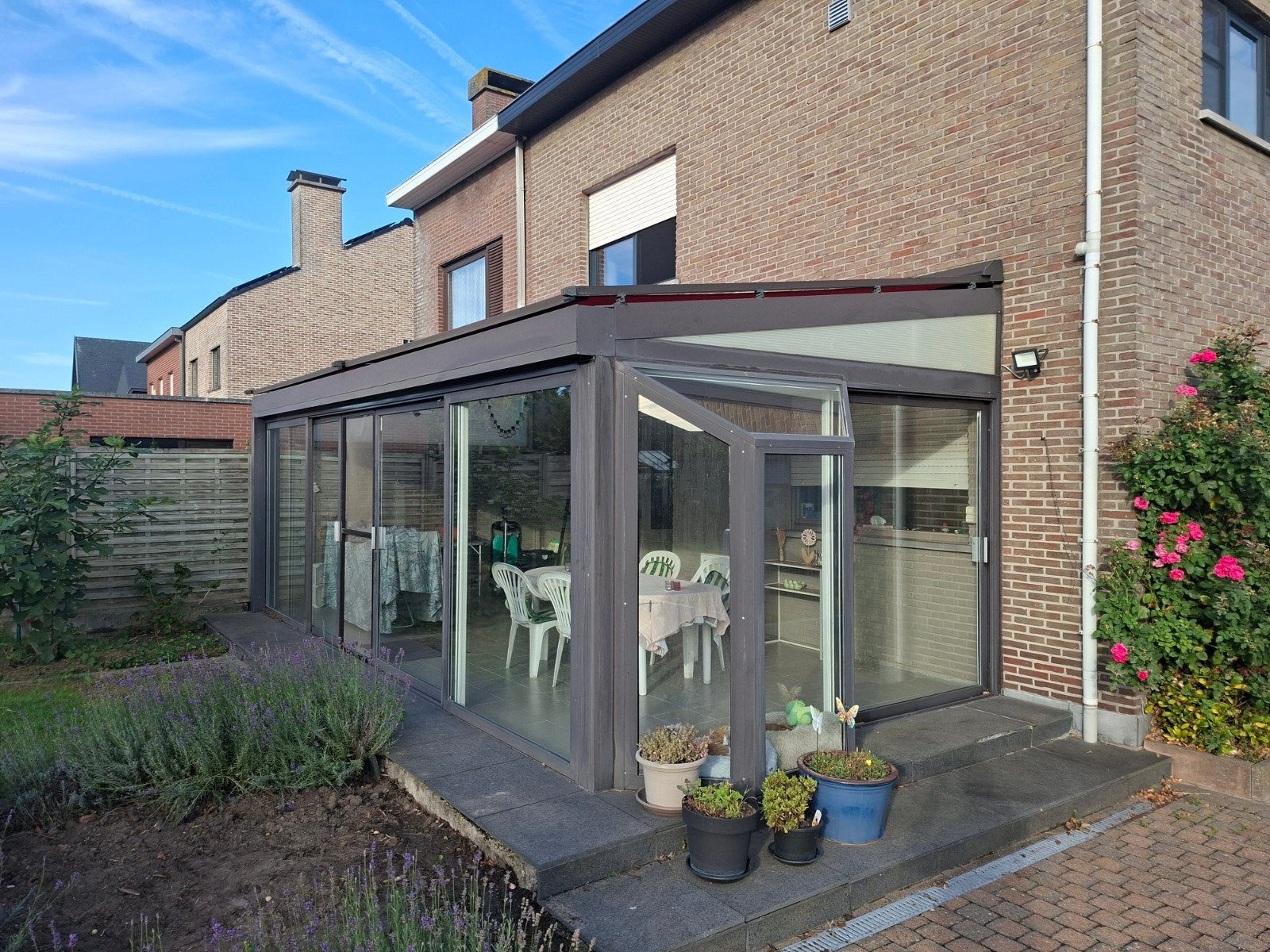 Veranda 7m x 3m, Ophalen, Veranda