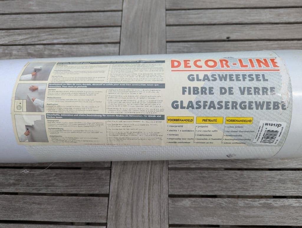 Glasvezelbehang, Maison & Meubles, Ameublement | Papier peint, Enlèvement ou Envoi, Autres styles, Autres marques, Revêtement mural en fibre de verre