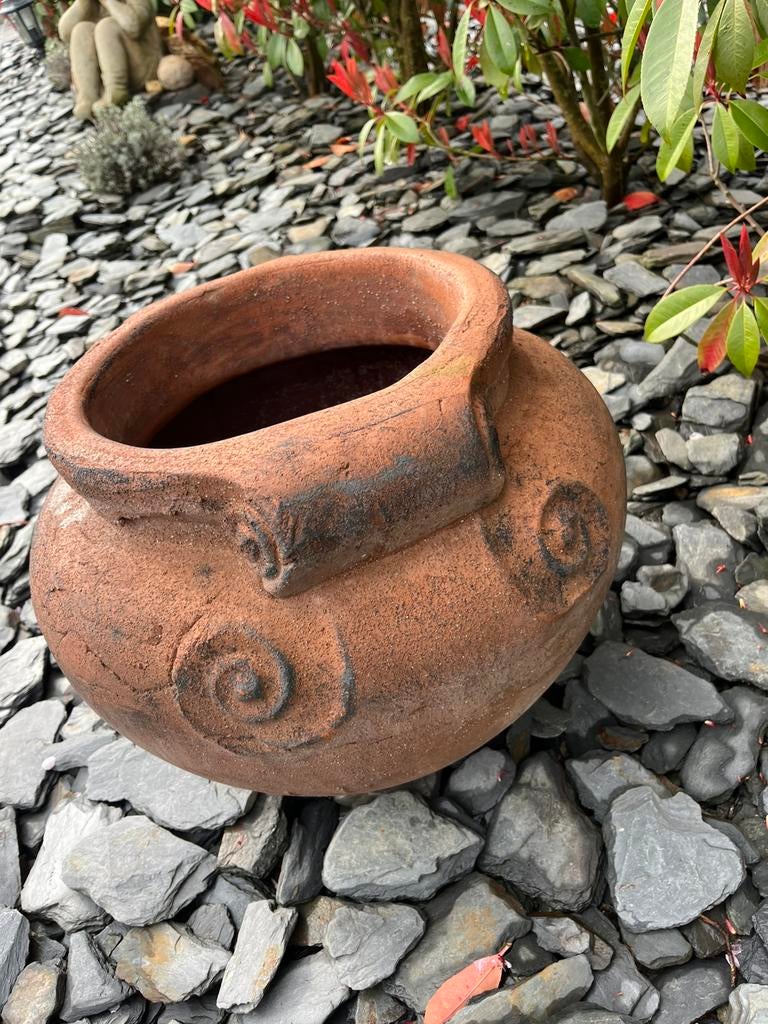 Terracotta pot, Ophalen, Zo goed als nieuw