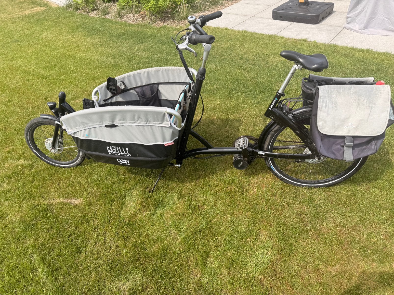 Gazelle cabby elektrisch km stand 1617, Fietsen en Brommers, Ophalen, Gebruikt, 3 kinderen, Elektrisch