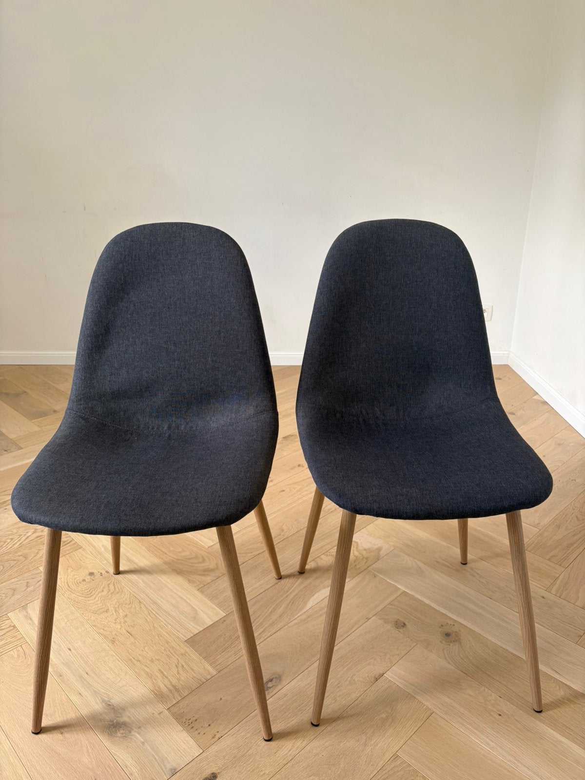 Chaise Clyde - Maison du monde, Maison & Meubles, Enlèvement ou Envoi, Comme neuf, Gris, Deux