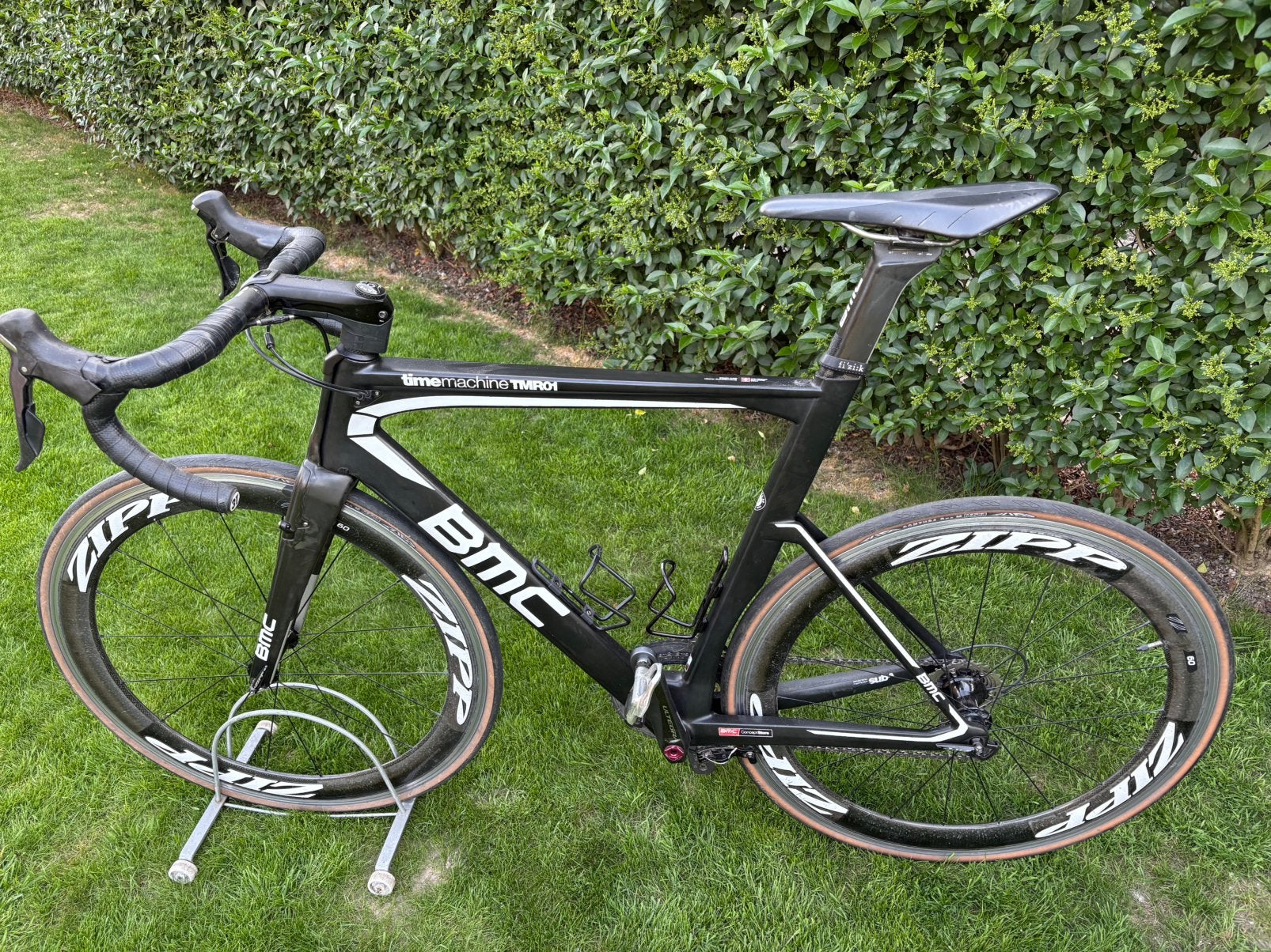 Bmc TMR01, Fietsen en Brommers, Fietsen | Racefietsen, Gebruikt, Velgrem, Meer dan 20 versnellingen, 53 tot 57 cm