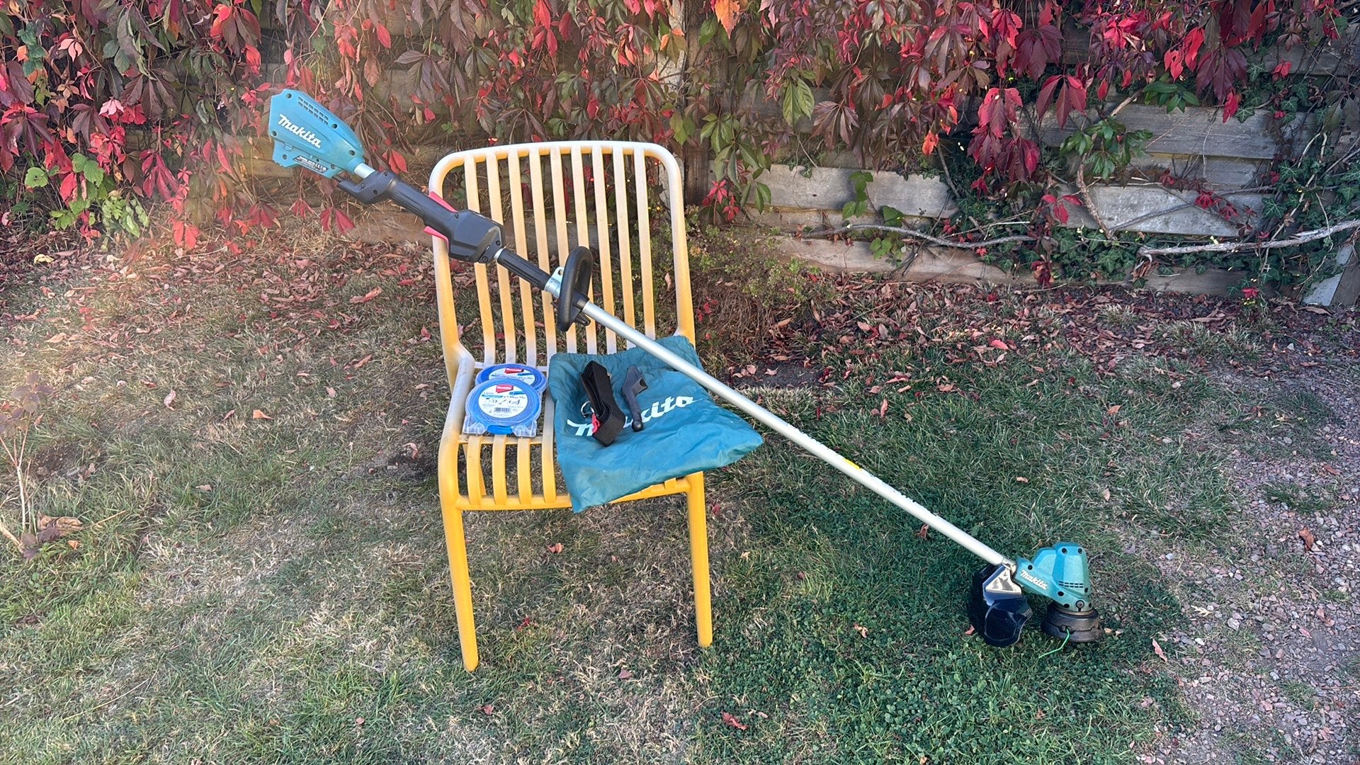 Makita DUR 190 L coupe bordure, Enlèvement ou Envoi, Utilisé, 10 à 30 cm, Batterie