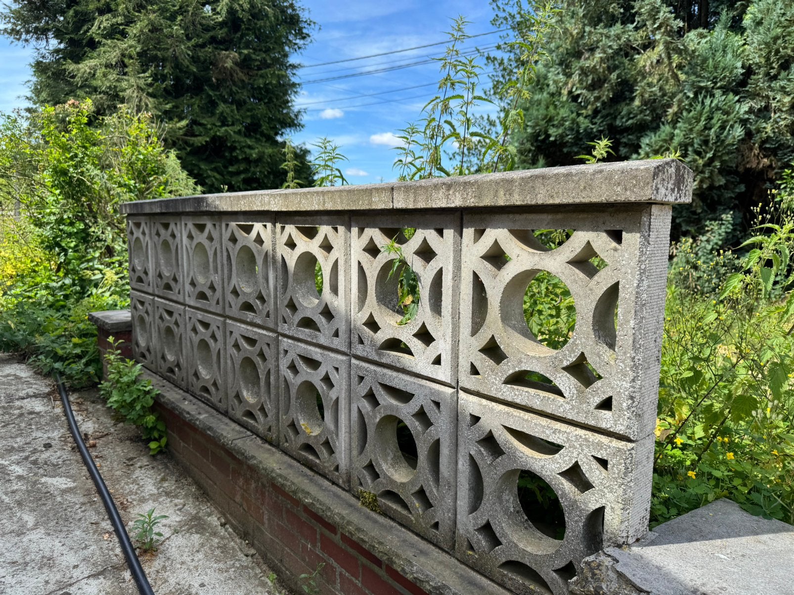 clôture de jardin, Enlèvement, Utilisé, Autres matériaux, Clôture ornementale