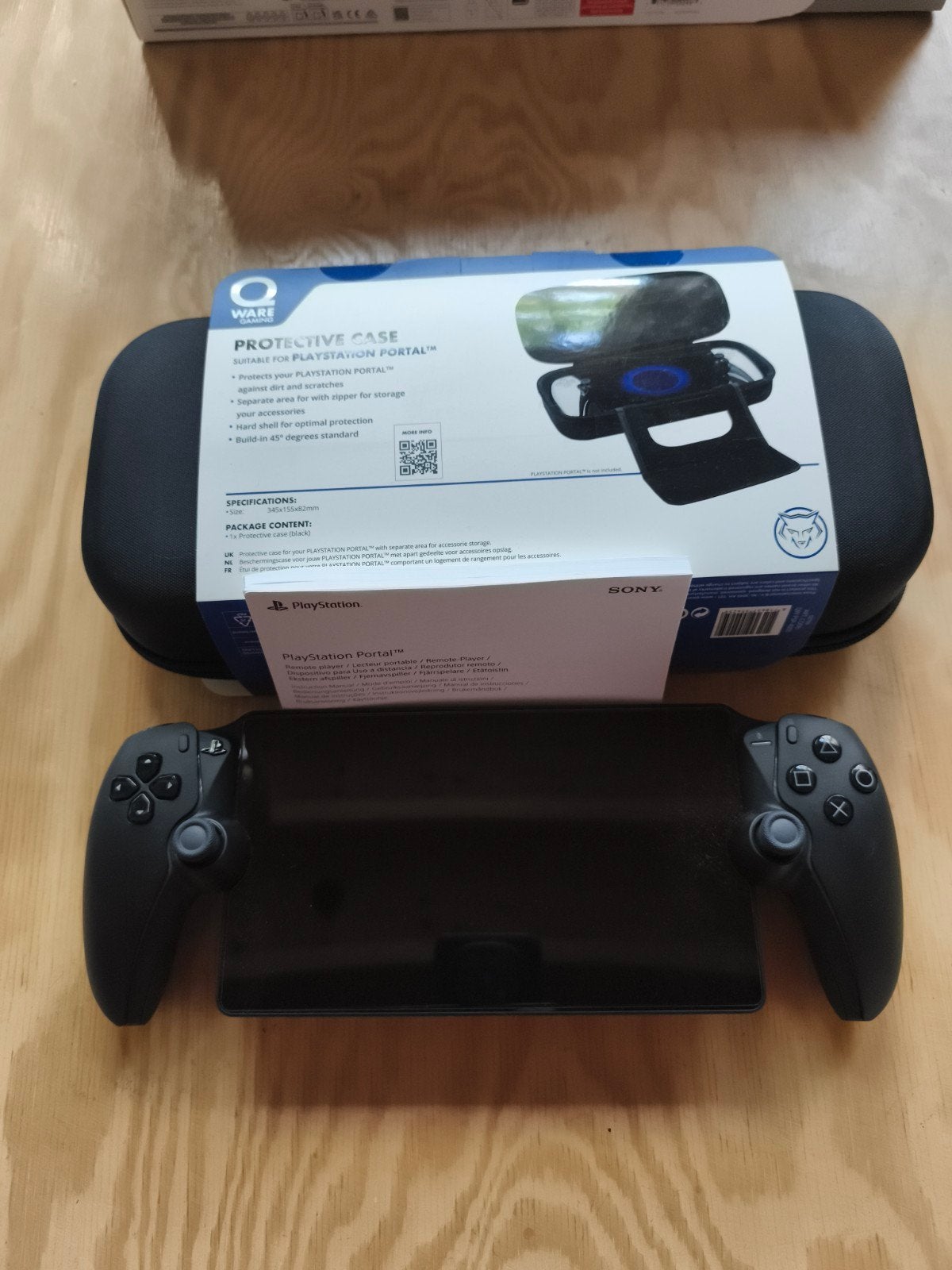 playstation portal met screen + case, Games en Spelcomputers, Spelcomputers | Sony PSP, Ophalen of Verzenden, Zo goed als nieuw