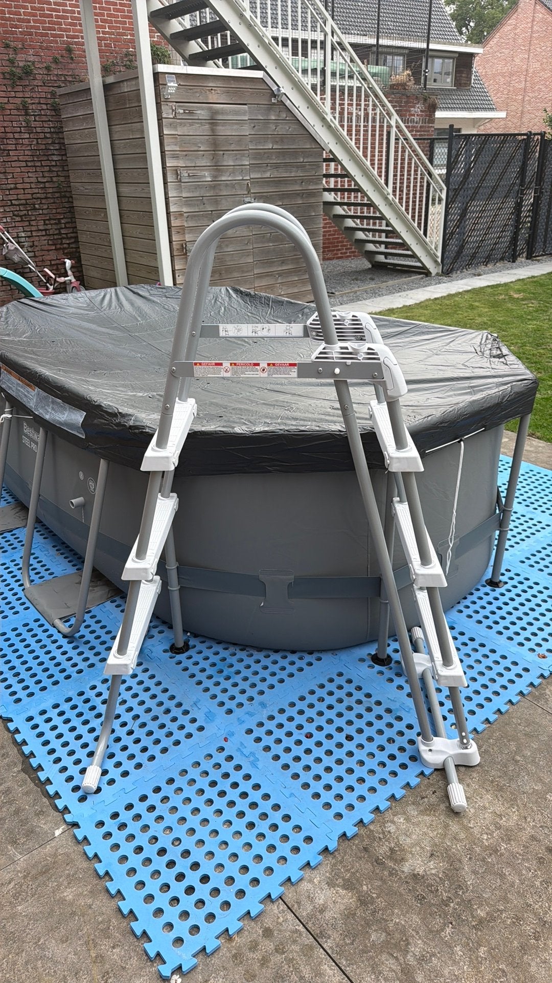 Zwembad trap, Ophalen, Nieuw, Ladder