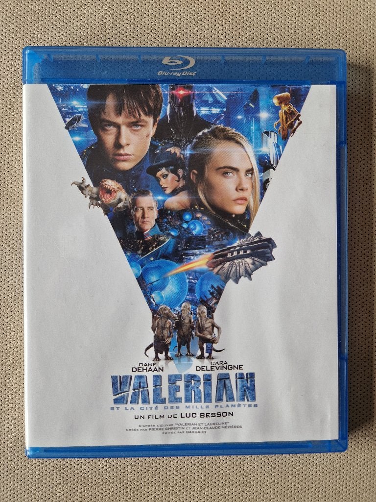 Blu-Ray Valerian Film de Luc Besson Science-fiction, Inclusief extra's, Alle leeftijden, Film, Science Fiction en Fantasy