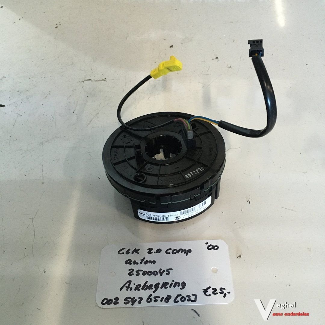 Mercedes CLK 2.0 Compressor automaat 2000 2500045  Airbagrin, Gebruikt, -, -, Ophalen of Verzenden