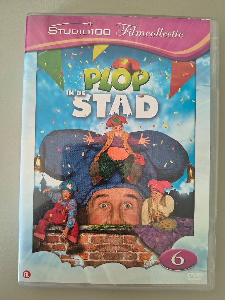 Plop films DVD - studio 100, Verzamelen, Ophalen of Verzenden, Zo goed als nieuw, Film, Overige typen