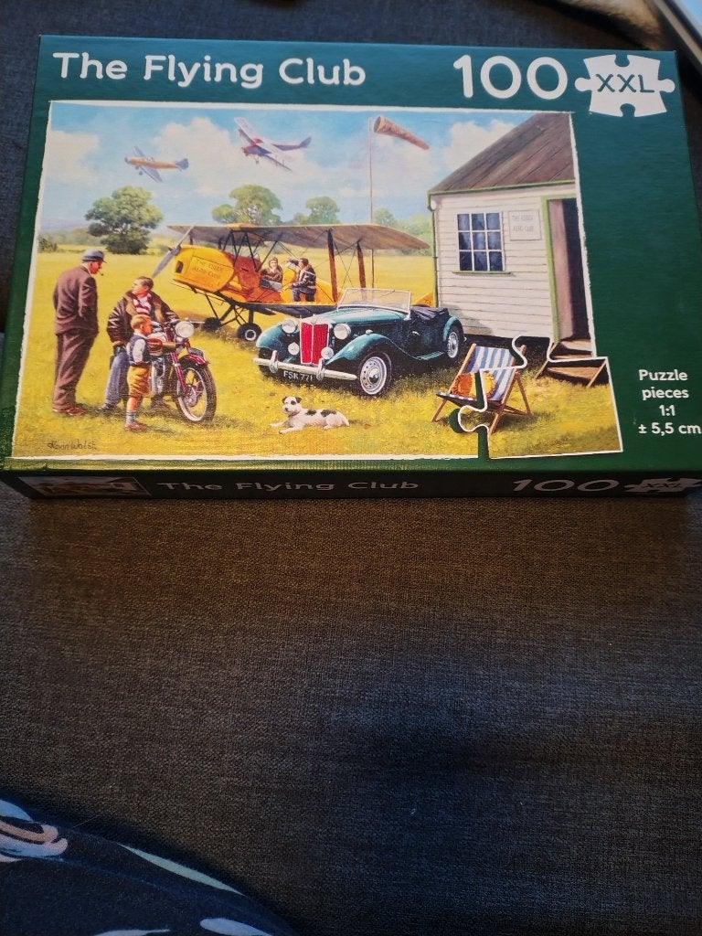 puzzel The Flying club 100 xxl, Kinderen en Baby's, Ophalen of Verzenden, Meer dan 50 stukjes, Zo goed als nieuw, 6 jaar of ouder