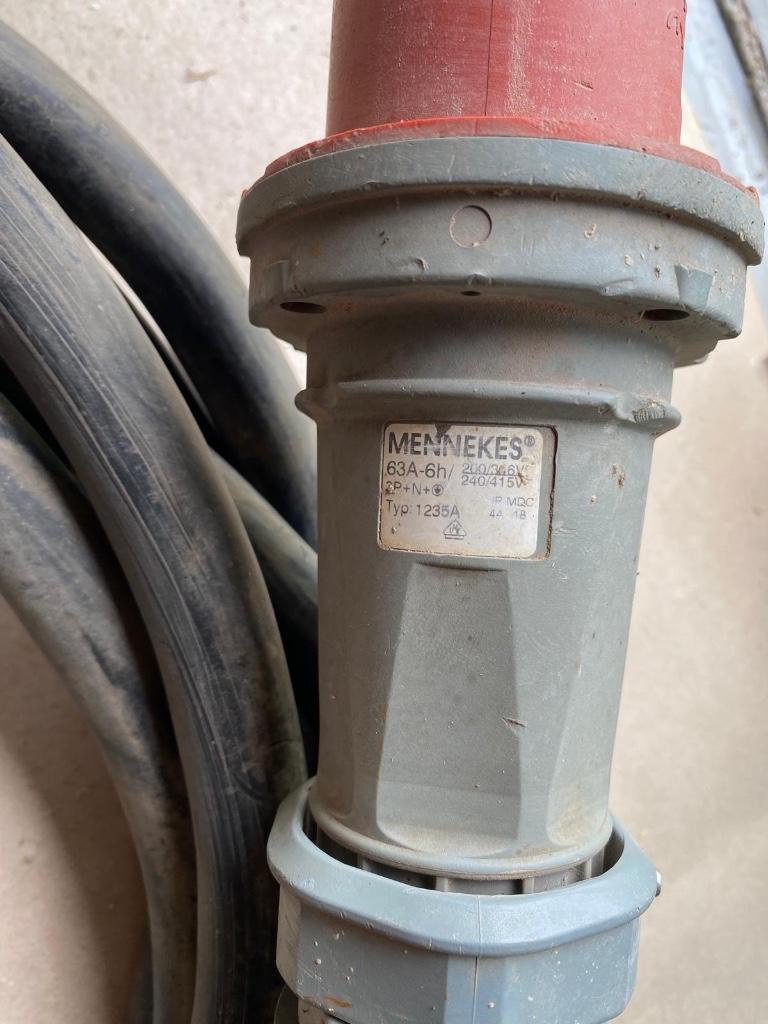 Verlengkabel 3 fasen, Doe-het-zelf en Bouw, Ophalen, Gebruikt