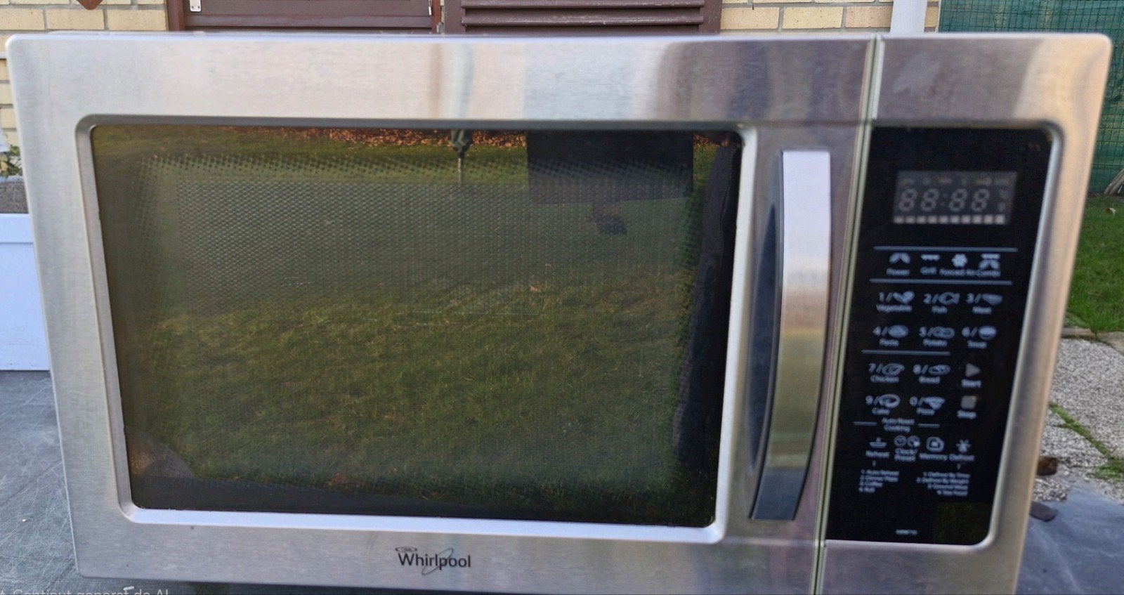 Whirlpool AMW 730 IX combimagnetron, Electroménager, Micro-ondes, Encastré, Gril, Air chaud, Four, Enlèvement