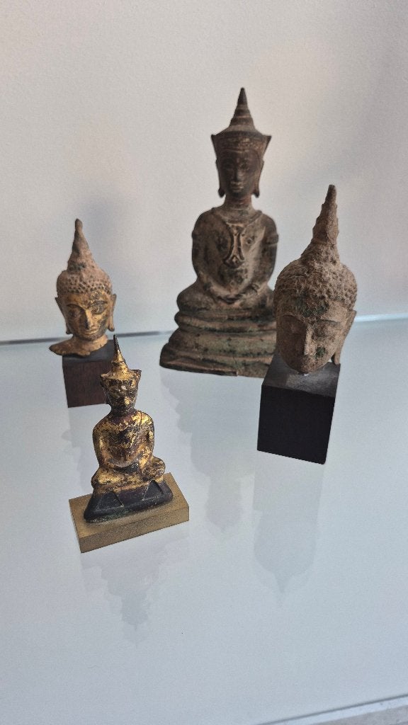 Lot van 4 boeddhabeeldjes, Huis en Inrichting, Ophalen of Verzenden