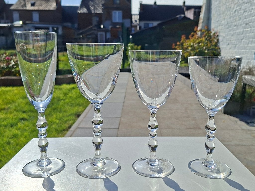 Service verres cristal Saint louis. Tous estampillés, Ophalen