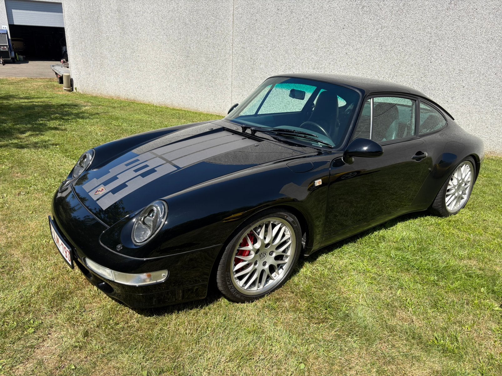 Porsche 993 Carrera 2 1996, Cuir, Achat, Boîte manuelle, Noir