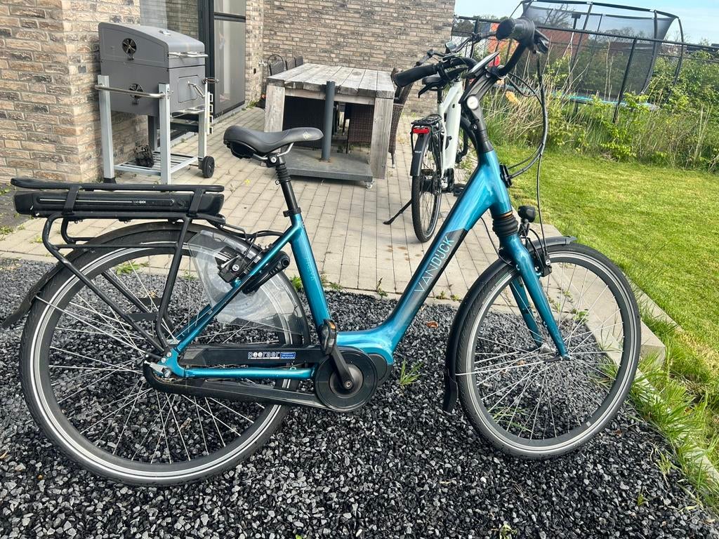 E-bike fiets vandijck freya petrol, Ophalen, Zo goed als nieuw