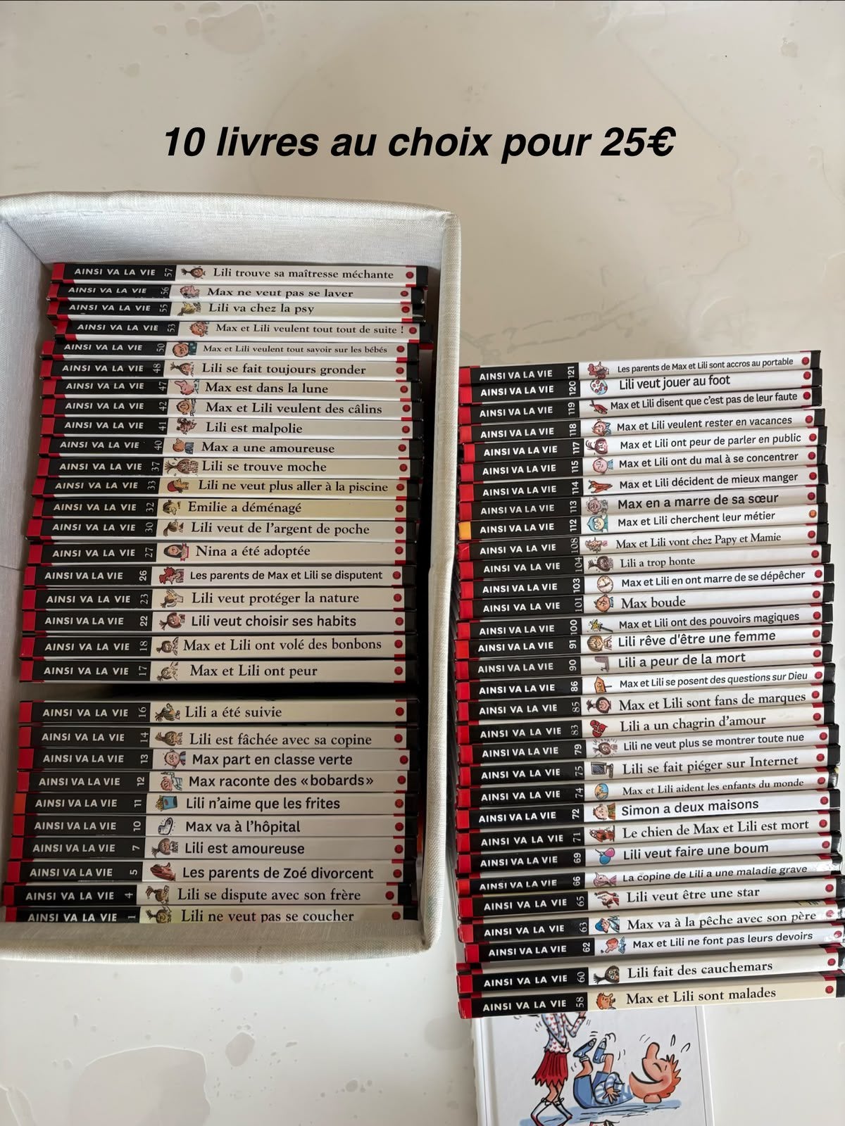Livres comme neufs max et lili, Enlèvement ou Envoi, Comme neuf