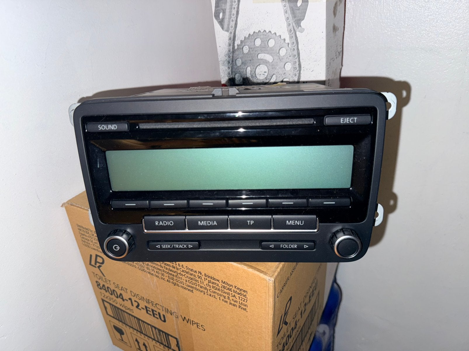 Radio Golf6, Auto diversen, Ophalen of Verzenden, Gebruikt