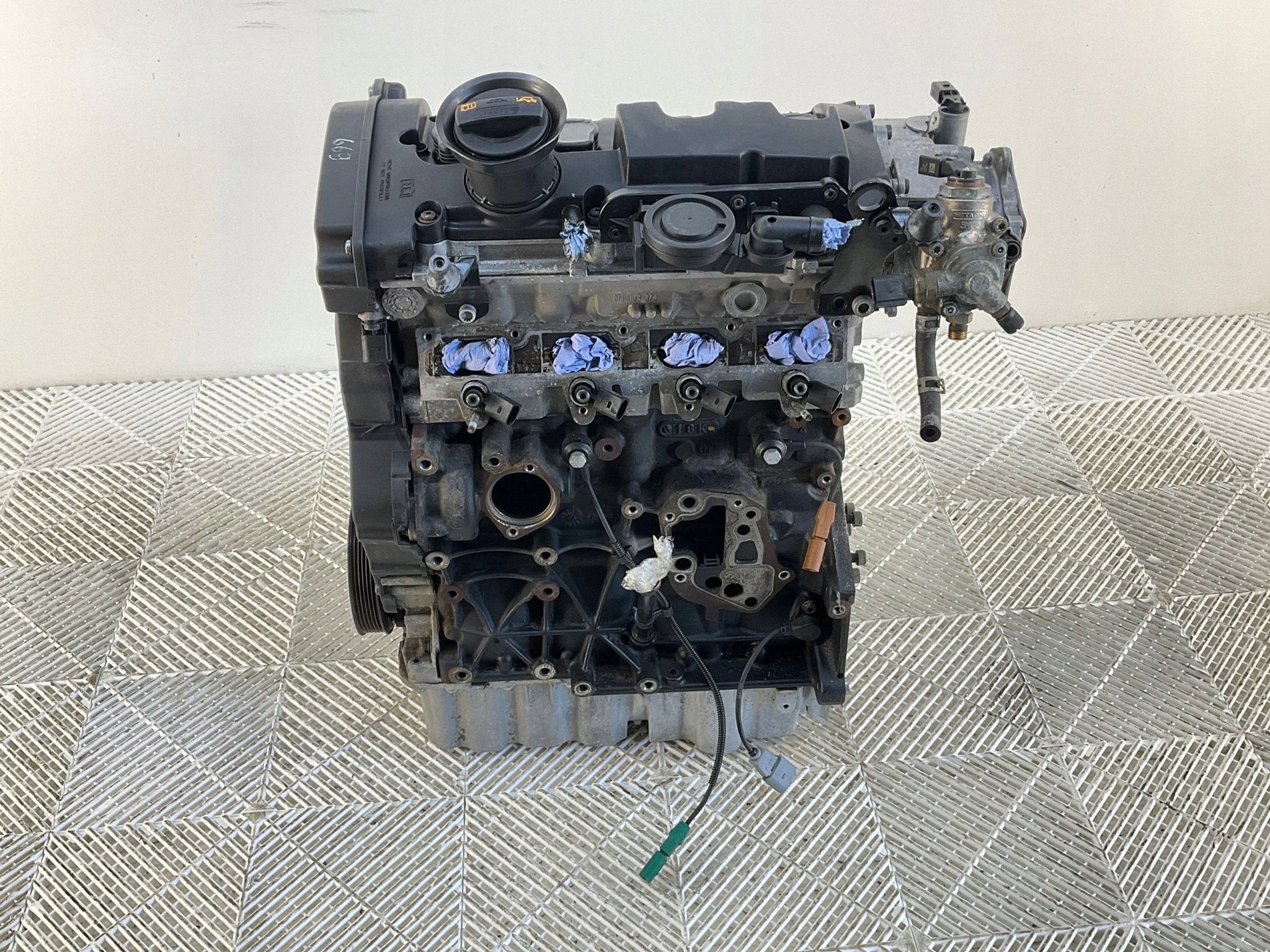 Moteur BWA Nu EOS OCTAVIA AUDI TT SKODA VW JETTA TOLEDO SEAT, Verzenden, Gebruikt, Overige automerken