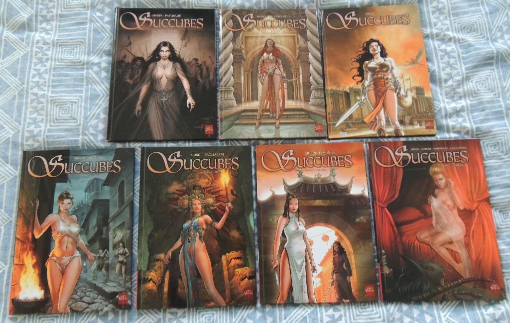 Succubes Complete reeks EO 7 delen, Ophalen, Thomas Mosdi, Complete serie of reeks, Zo goed als nieuw