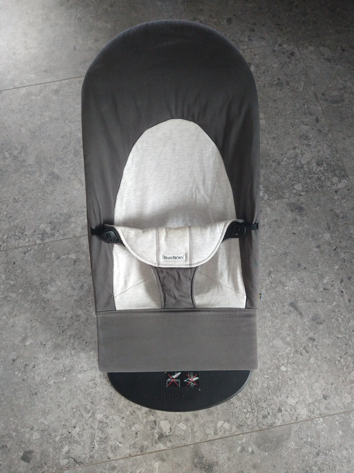 Wipstoel BabyBjörn - grijs - goede staat, Kinderen en Baby's, Wipstoeltjes, Gebruikt, Wipstoel, Met gordel(s) of riempje(s), Ophalen