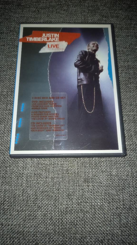 Coffret DVD Justin Timberlake, Enlèvement ou Envoi, Utilisé