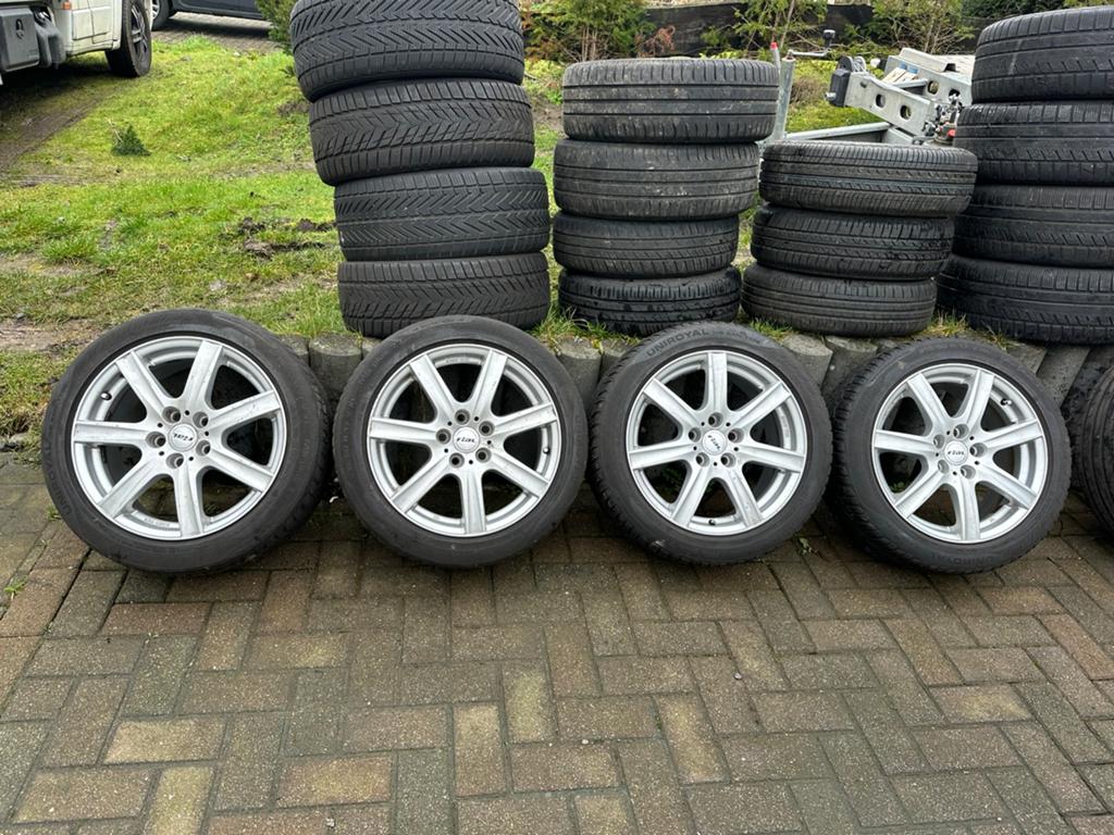 Banden met velgen renault ford 5x108, Ophalen